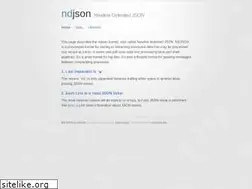 Sites similar to ndjson.org