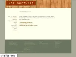 Sites similar to ndpsoftware.com