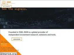 Sites similar to ndr.com