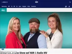 Sites similar to ndr1radiomv.de