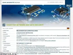 Sites similar to nds.rub.de