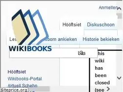 Sites similar to nds.wikibooks.org