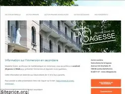 Sites similar to ndsagesse.be