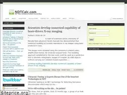 Sites similar to ndtcalc.com