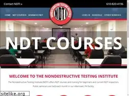 Sites similar to ndtinstitute.com