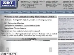 Sites similar to ndtproducts.ca