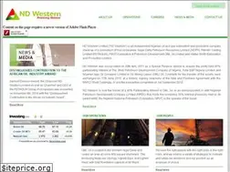 Sites similar to ndwestern.com