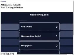 Sites similar to nealdewing.com
