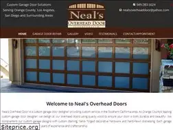 Sites similar to nealsoverheaddoor.com