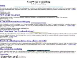 Sites similar to nealwiser.com