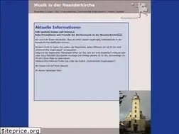 Sites similar to neandermusik.de