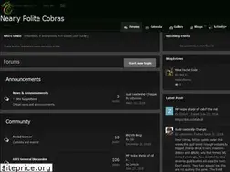 Sites similar to nearlypolitecobras.org
