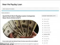 Sites similar to nearmepayday.loan