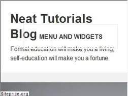 Sites similar to neattutorials.com
