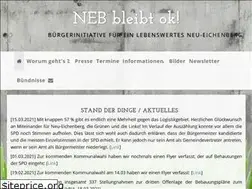 Sites similar to neb-bleibt-ok.de