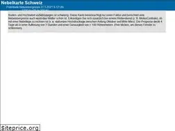 Sites similar to nebelkarte.ch