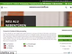 Sites similar to nebeneingangstuerenland.de