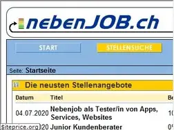 Sites similar to nebenjob.ch