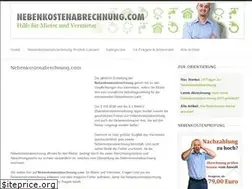 Sites similar to nebenkostenabrechnung.com