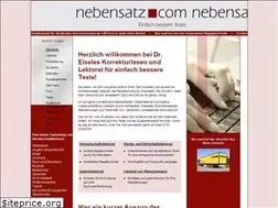 Sites similar to nebensatz.com