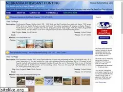Sites similar to nebraskapheasanthunting.com