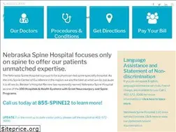 Sites similar to nebraskaspinehospital.com