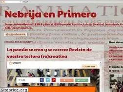 Sites similar to nebrijaenprimero.blogspot.com