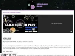 Sites similar to nebulousgame.net