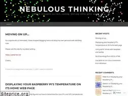 Sites similar to nebulousthinking.wordpress.com