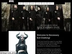 Sites similar to necessaryevilclothing.co.uk