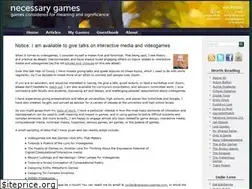 Sites similar to necessarygames.com