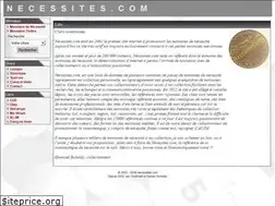 Sites similar to necessites.com