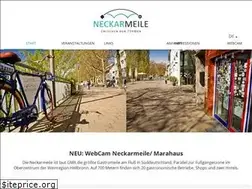 Sites similar to neckarmeile.de