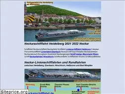 Sites similar to neckarschiffahrt.de