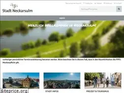 Sites similar to neckarsulm.de