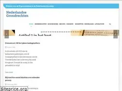 Sites similar to nederlandsegrondrechten.nl