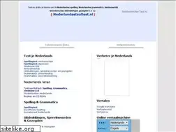 Sites similar to nederlandsetaal.nl