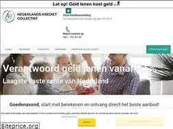 Sites similar to nederlandskredietcollectief.nl