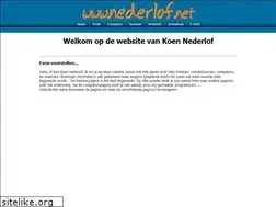 Sites similar to nederlof.net