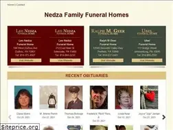 Sites similar to nedzafamilyfuneralhomes.com