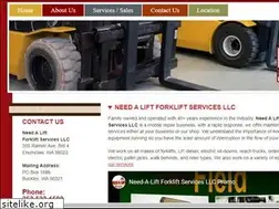 Sites similar to needaforklift.com