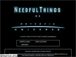 Sites similar to needfulthingseu.com