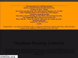 Sites similar to needhamhousing.org