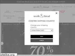 Sites similar to needleandthread.com