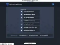 Sites similar to neelimahospitals.com