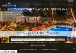 Sites similar to neemranahotels.com