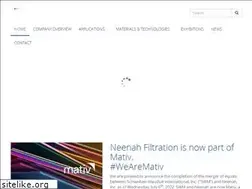 Sites similar to neenah-filtration.com