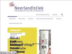 Sites similar to neerlandistiek.nl