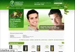 Sites similar to neetasherbaluk.com