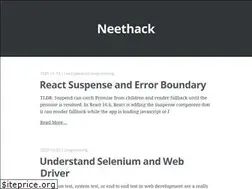 Sites similar to neethack.com